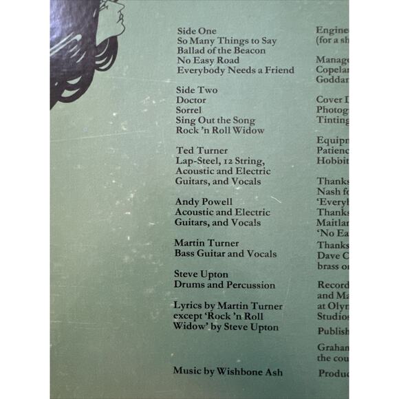 Wishbone Ash Four LP MCA‎ 1973 US 1st Pickneyville Press VG++ Vinyl #f17 - Picture 3 of 11